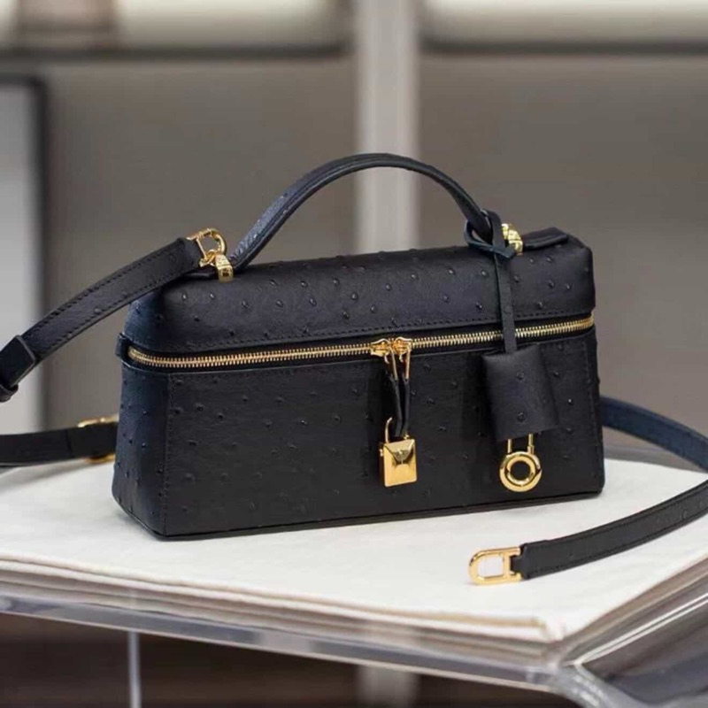 Geantă de mînă din piele de struț